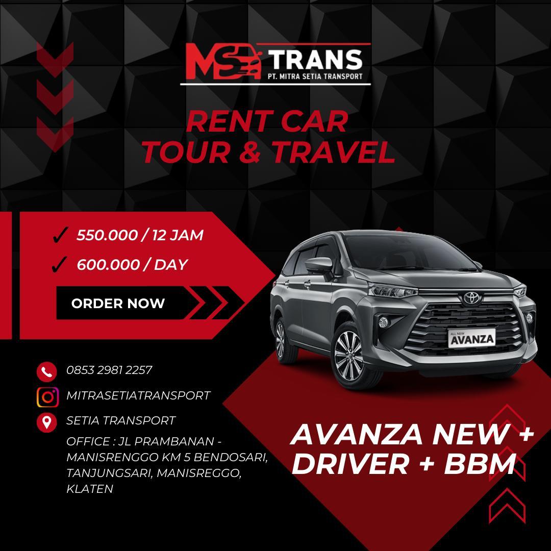 Sewa Avanza New Driver+BBM