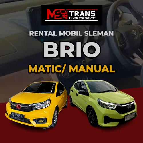 rental mobil brio sleman