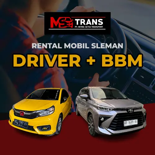 rental mobil sleman driver bbm