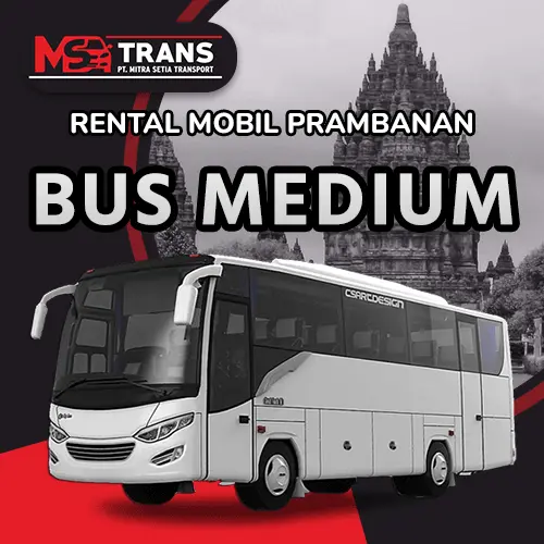 rental bus medium prambanan