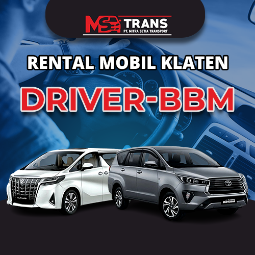 rental mobil driver bbm klaten