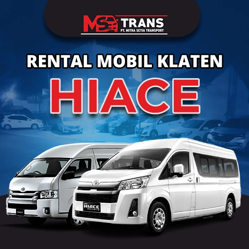rental mobil hiace klaten