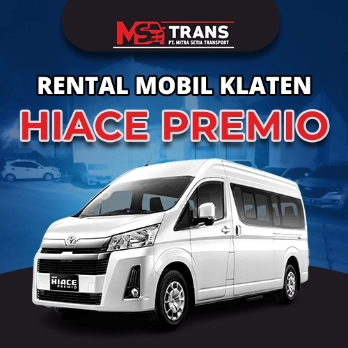rental mobil hiace premio klaten