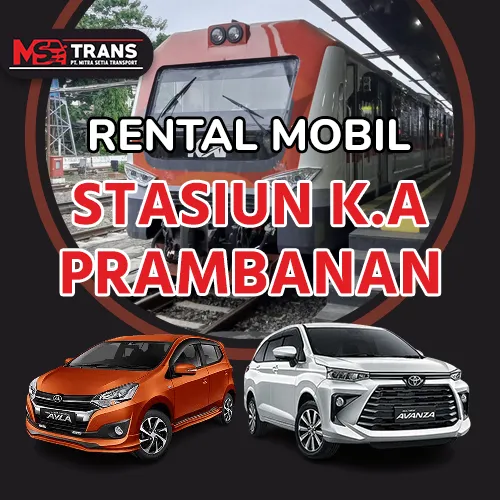 rental mobil stasiun prambanan jogja