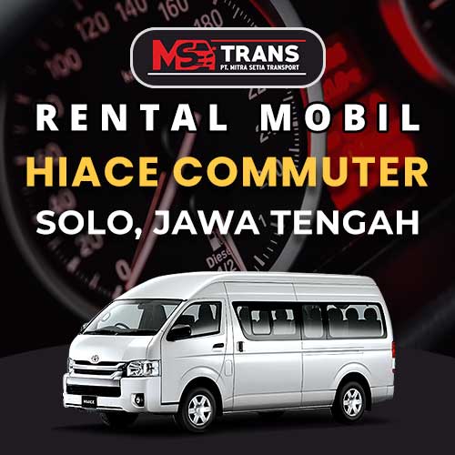 rental mobil solo hiace commuter