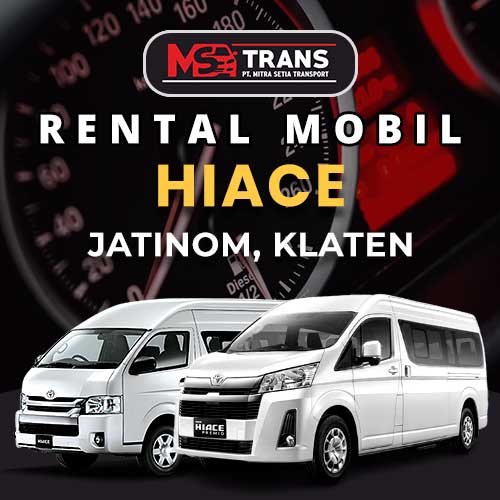 sewa hiace jatinom klaten