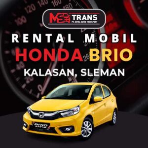 sewa brio kalasan