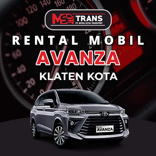 Sewa Mobil Avanza Klaten Kota