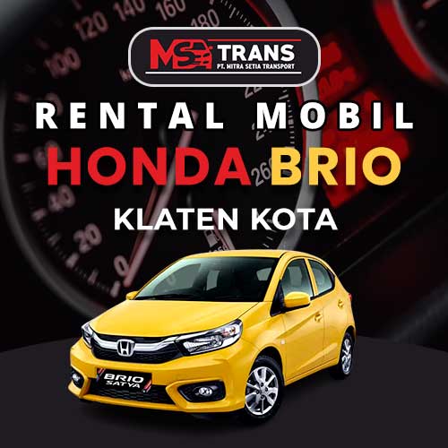 Sewa Mobil Brio Klaten Kota
