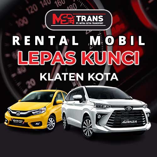 sewa mobil klaten kota lepas kunci